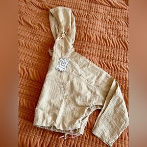 Free People Movement Ride The Wave Solid Popover hoodie